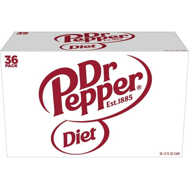 2025/10/1000084475.jpg Diet Dr Pepper Soda 12 fl. oz., 36 pk - Image 1
