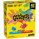 gushers tropical & strawberry 42pk