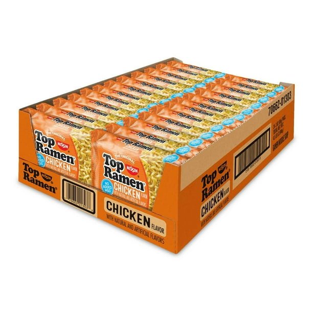 2025/10/1000085187.jpg Nissin Top Ramen Chicken Noodle Soup, 3 oz., 24 pk. - Image 1