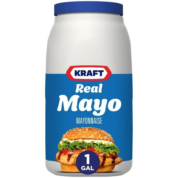 2025/10/1000087203.jpg Kraft Real Mayo Creamy and Smooth Real Mayonnaise, 1 gal. - Image 1