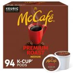 McCafe Premium Medium Roast K-Cup Coffee Pods, 94 ct
