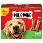 Milk-Bone Original Flavor, Large Crunchy Dog Treat Biscuits, 15 lbs