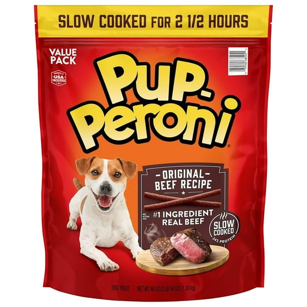 2025/10/1000087293.jpg Pup-Peroni Dog Snacks, Original Beef Flavor, 46 oz. - Image 1