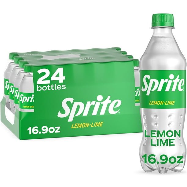 2025/10/1000087562.jpg Sprite Lemon Lime Soda Soft Drinks, 16.9 fl oz., 24 pk. - Image 1