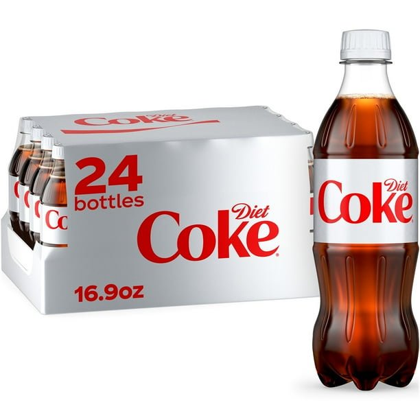 2025/10/1000087579.jpg Diet Coke Soda Soft Drink, 16.9 fl. oz., 24 pk. - Image 1