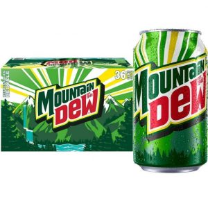 Mountain Dew 12 fl. oz. cans, 36 pk