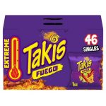Takis Fuego Rolled Tortilla Chips (46 Count, 1 oz Bags) – Bulk Spicy Snack Pack with Delivery in Northeast Arkansas & Memphis
