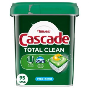 Cascade Total Clean Dishwasher Pods (95 Count, Fresh Scent) – Bulk Dishwashing Detergent with Delivery in Northeast Arkansas & Memphis
