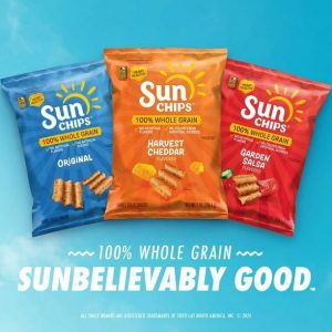 SunChips Whole Grain Variety Pack (30 Count) – Multigrain Snack Chips, Bold Flavors, Bulk Delivery