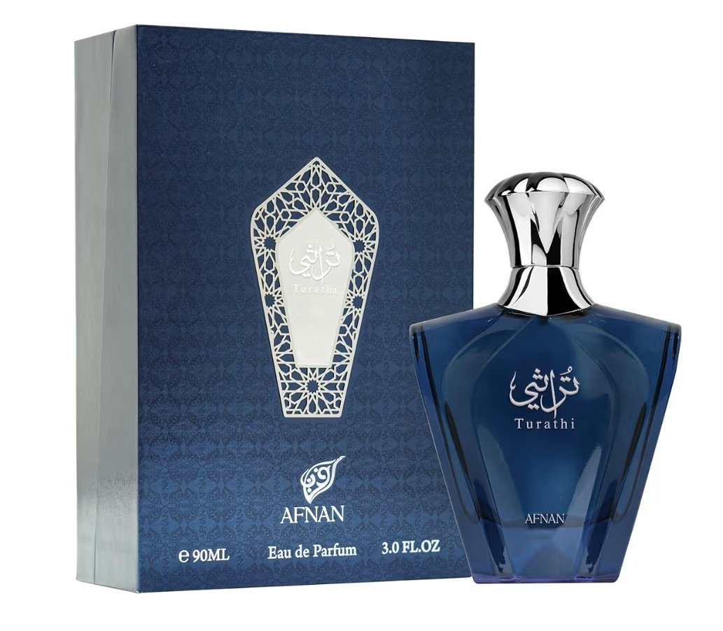 2026/03/1000126102.jpg Afnan Perfumes Turathi Blue Eau de Parfum for Men – 3.0 oz Fresh Long-Lasting Fragrance - Image 1
