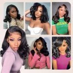 Devonia 14" Body Wave Bob Wig 13x4 HD Lace Front Human Hair (180% Density) - Image 6