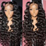 22" Deep Wave Lace Front Wig – 13x4 HD Lace, 180% Density, Glueless Human Hair - Image 2