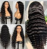 22" Deep Wave Lace Front Wig – 13x4 HD Lace, 180% Density, Glueless Human Hair - Image 4