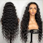 22" Deep Wave Lace Front Wig – 13x4 HD Lace, 180% Density, Glueless Human Hair - Image 3