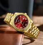 NIBOSI Men's Business Quartz Watch with Day & Date - Image 4