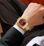 NIBOSI Men's Business Quartz Watch with Day & Date - Image 6