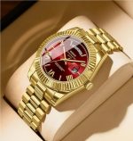 NIBOSI Men's Business Quartz Watch with Day & Date - Image 5