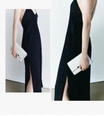 Women’s Vegan Leather Clutch & Crossbody Wristlet Bag - Image 4