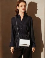 Women’s Vegan Leather Clutch & Crossbody Wristlet Bag - Image 8