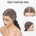 13x6 Lace Frontal Wig – 180% Density HD Body Wave Human Hair - Image 5